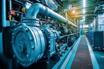 Operational Waste-to-Energy Facility Featuring Renewable Energy Machinery and Sustainable Power Solutions






