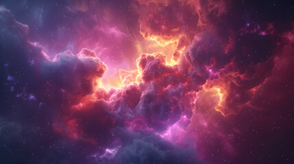 Colorful space galaxy cloud nebula. Stary night cosmos. Universe science astronomy. Supernova background wallpaper