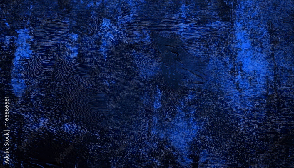 Poster Abstract Deep Blue Textured Background with Subtle Brushstrokes and Vivid Gradient Patterns for Creative Designs, Artistic Projects, or Website Backdrops. Perfect for Modern Digital Aesthetics