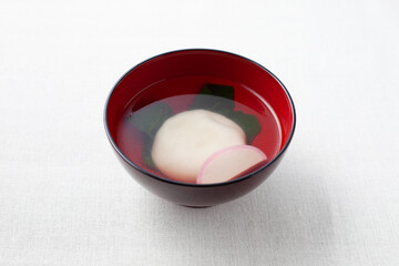 お雑煮 テーブル