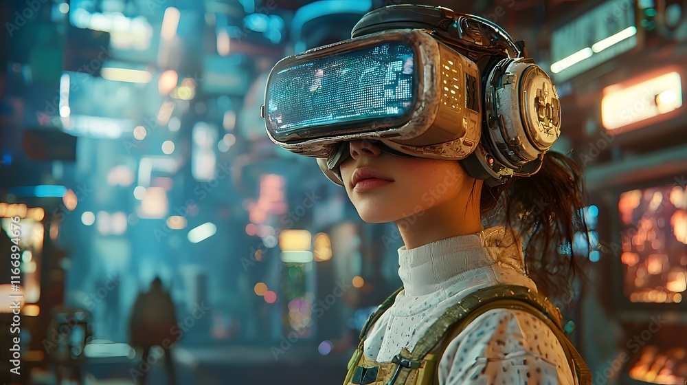 Poster innovative immersive vr platform that combines gamified stem education experiences with dynamic 3d p
