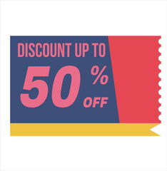 Flash sale discount promotion tag