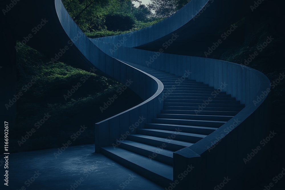 Aufkleber A staircase spiraling into the sky, dissolving into streaks of light and shadow. --ar 3:2 --style raw --profile du61nug --v 6.1 Job ID: 292e7f7a-74a6-4a57-b9a2-1783a4ea9990