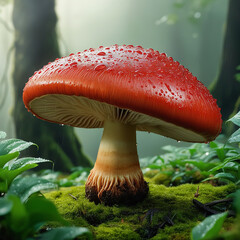 Amanita muscaria fly mushroom