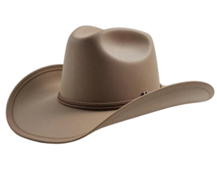 Cowboy hat isolated on white background. Suitable for marketing or business purposes. PNG file