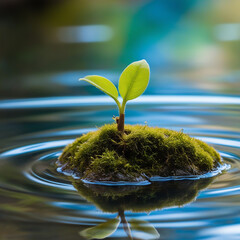 plant in water