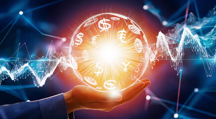 Global communications network concept Diversity business.