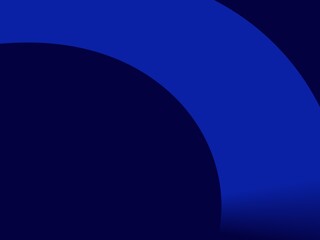 Abstract geometric background with overlapping curves in shades of blue.