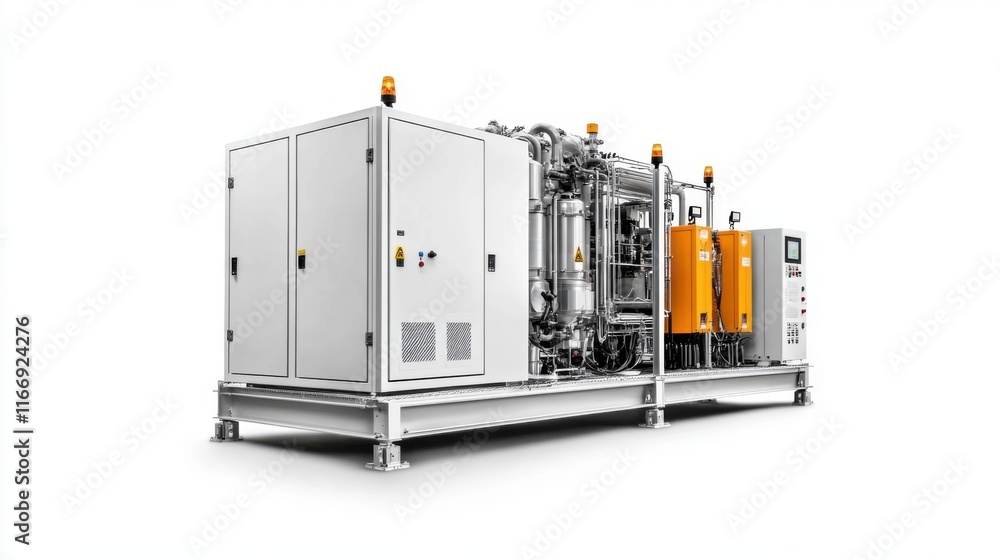 Aufkleber industrial gas generator system with advanced technology and safety features for efficient power sup