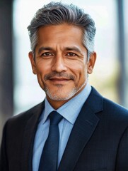 Fototapeta premium Smiling Corporate Executive