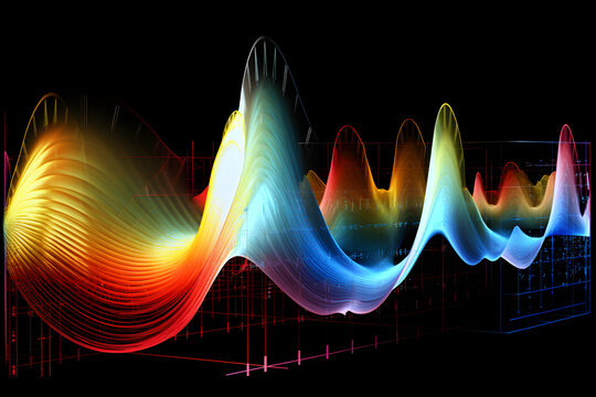 Colorful Mathematic Visualization of Fourier Transformation in FK Space