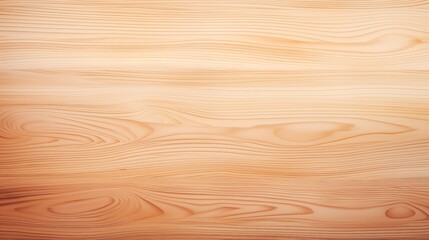 Fototapeta premium Wood pattern texture with a light, natural finish, space on the left, golden hour lighting, light beige background,generative ai illustration