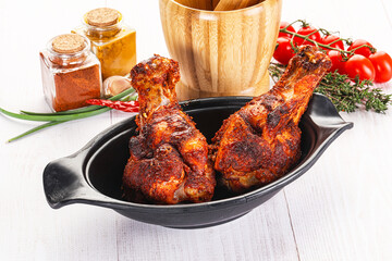 Indian tandoori turkey shoulder wing