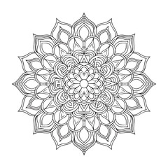 Mandala Pattern Designs,Ornamental luxury mandala pattern,Vector hand drawn doodle mandala.