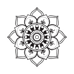 Mandala Pattern Designs,Ornamental luxury mandala pattern,Vector hand drawn doodle mandala.