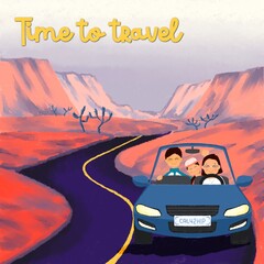 Off road family trip
