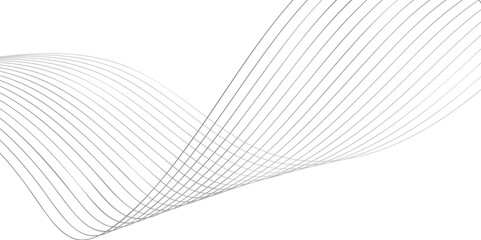 Soft and smooth geometric waves in colorful, creating a minimalist yet visually striking pattern ideal