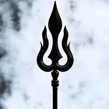 Shiva God Trishul Trident, trishool element, mahashivratri, god shankar trishul, har har mahadev trishul trident, indian god godess trishul element, indian god, hinduism, indian festival element