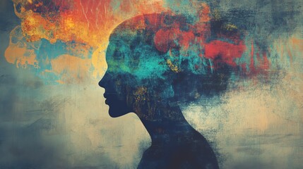 High-resolution infographic on Mental Health highlighting key points and best practices--ar 16:9