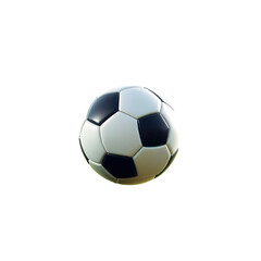 Fototapeta premium soccer ball isolated on white