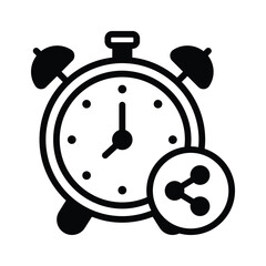 Stopwatch with people symbolizing collaborative time allocation