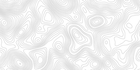 Modern design with White background with topographic wavy pattern design.paper texture Imitation of a geographical map shades. topography line map. Vintage outdoors style

