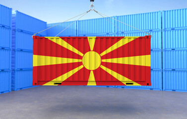 Shipping Container From North Macedonia