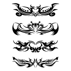Tribal tattoo vector