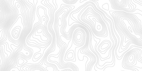 Modern design with White background with topographic wavy pattern design.paper texture Imitation of a geographical map shades. topography line map. Vintage outdoors style

