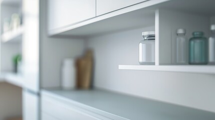 Close-up of an empty medicine cabinet. drug shortages, healthcare crisis, healthcare supply chain management, challenges, public health, medical supply procurement, emergency response