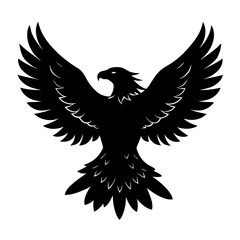 Eagle Silhouette vector illustration