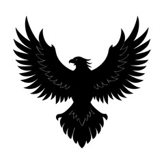 Eagle Silhouette vector illustration