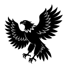 Eagle Silhouette vector illustration