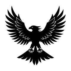 Eagle Silhouette vector illustration