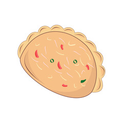 Delicious Indonesian Pastel: A Vector of Crispy Perfection