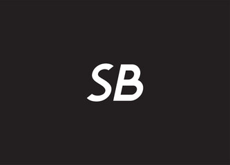 SB letter logo and initial logo design