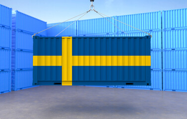 Shipping Container From Sweden