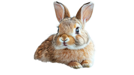 Fototapeta premium rabbit isolated on white background
