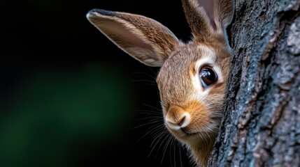 Obraz premium A colorful, abstract image of leaves and flowers with a blue, green