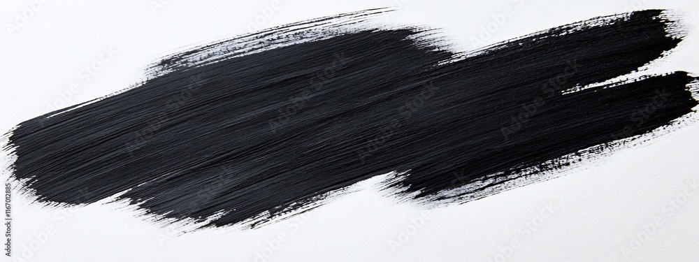 Aufkleber striking monochromatic brushstrokes creating a dramatic and expressive abstract background