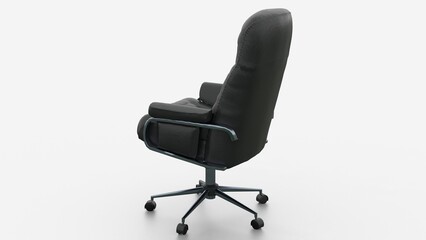 office chair on white background