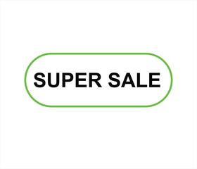 Super sale editable text style effect, suitable for promotion needs.