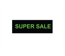 Super sale editable text style effect, suitable for promotion needs.