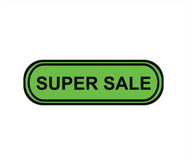Super sale editable text style effect, suitable for promotion needs.