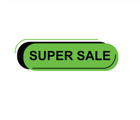Super sale editable text style effect, suitable for promotion needs.