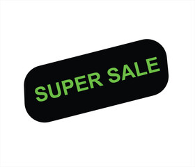 Super sale editable text style effect, suitable for promotion needs.