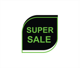 Super sale editable text style effect, suitable for promotion needs.