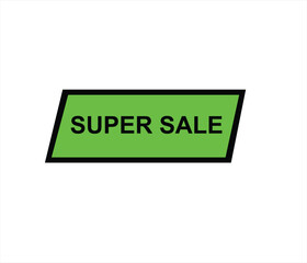 Super sale editable text style effect, suitable for promotion needs.