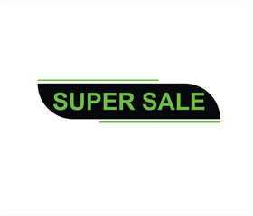 Super sale editable text style effect, suitable for promotion needs.
