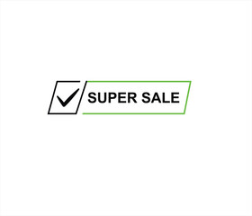 Super sale editable text style effect, suitable for promotion needs.